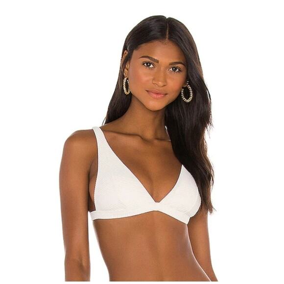 l*space Other - L*Space Nina Bikini Top in Cream Size Small NWT